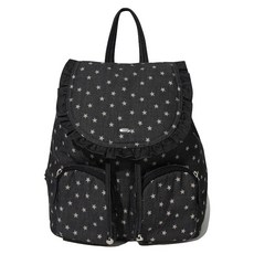 COVERNOT WOMAN Covernat 女性幸運草愛心星星荷葉邊後揹包, DarkGray