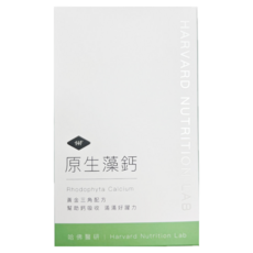 哈佛醫研 原生藻鈣, 1個, 60顆