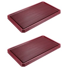 電木茶盤, 紅色, 2個