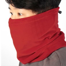 하이마운트 극세사 넥워머, 레드, 1개