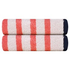 송월타월 코마사 키치 바스타올 200g 30수 면사, 오렌지, 2개