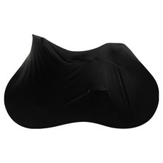 Theia 自行車通用款彈性收納保護套 全拉鍊式, 黑色, 1個