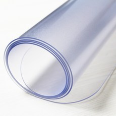 coverfactory 高級半透明玻璃替代桌墊, 1個, 120cm x 60cm x 厚 1mm, 單一顏色