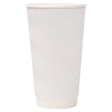 大慶 波浪杯 白色 590ml, 1個, 100入