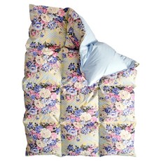 田中保暖試驗所 花布JIS羽絨被 1.3kg, 落英繽紛