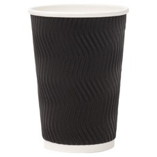 大慶 波浪杯 黑色 380ml, 1個, 100入