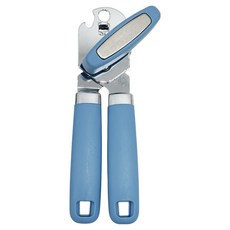 Bareunliving 把手罐頭開罐器, 1個, 藍色