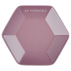 LE CREUSET 六角盤, 1個, 錦葵紫