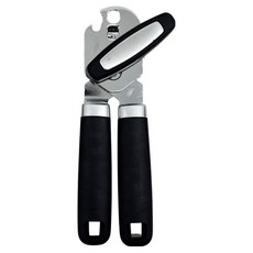 Bareunliving 把手罐頭開罐器, 1個, 黑色