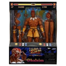 Jada 佳達 快打旋風 可動公仔 達爾錫 S24054, 1個