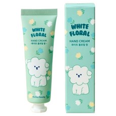 버터 멍솜이 핸드크림 화이트플로럴향, 1개, 30ml