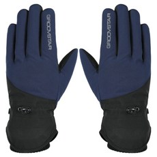 GROOVSTAR GRS Helio 防寒手套 冬季運動手套, 1套, 海軍藍