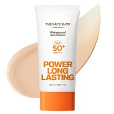 더페이스샵 파워 롱래스팅 선 크림 SPF50+ PA+++, 50ml, 1개