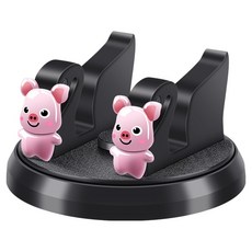 Wellot卡通人物車用旋轉式手機支架, 1個, B款