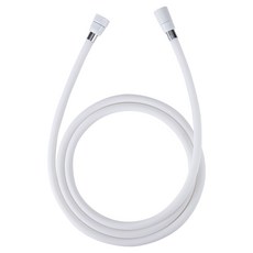 Dewbell Free Rang 可隨意裁剪矽膠蓮蓬頭軟管, 白色, 2.3m, 1個