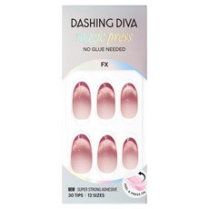 데싱디바 매직프레스 아몬드 네일팁, 릴트, 1개