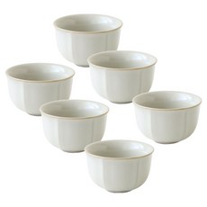 JUST HOME 汝瓷南瓜造型陶瓷茶杯 5801-13A, 6個, 灰色