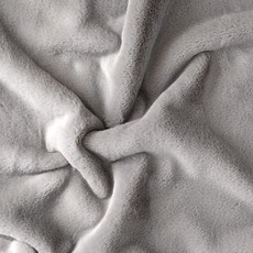 柔軟寬幅單面絲絨環保人造名人熱銷毛皮布料, 1個, 摩卡灰色