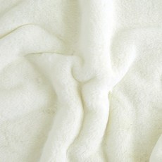 柔軟寬幅單面絲絨環保人造名人熱銷毛皮布料, 1個, 奶油色