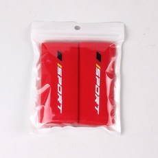 KODACHIEF 리얼한 차량 실내 손잡이커버 10.5 x 4.5 cm 2p, 레터링레드, 기타