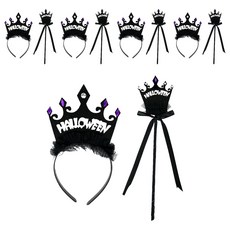 Party Club 惡魔王冠 5入 + 權杖 5入 套組, 1套, 混合顏色