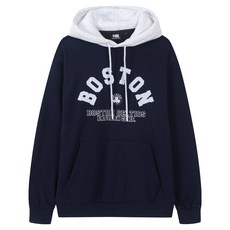 NBA 男女共用刷毛撞色連帽T恤 N254TH040P