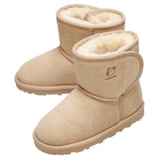 SHOOPENkids 兒童款Shoobear魔鬼氈中筒保暖靴 HPKV8FFV2U