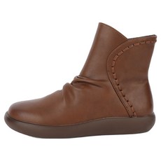 J SHOE 牛皮內刷毛Caven縫線短靴 3cm