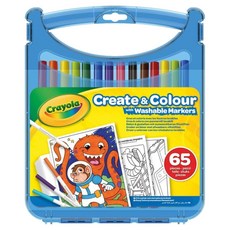 Crayola 繪兒樂 超細筆尖彩色筆組, 25個, 1組