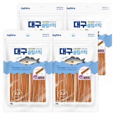 조이펫 강아지 대구 슬림스틱 간식, 칠면조, 70g, 4개