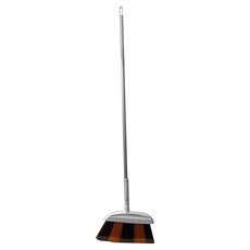 Easy Cleaning Solution 潔田屋 斜式居家掃把 單節鋁桿 + 掃把頭 LF-901SJ, 1套, 土色