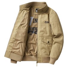 Jeep 男女通用 Logo 飛行夾克