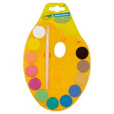 Crayola 繪兒樂 可水洗水彩, 12個, 57g