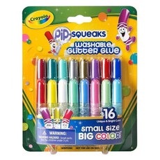 Crayola 繪兒樂 可水洗閃光凝膠筆 16色, 混和顏色, 1組