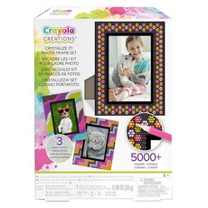 Crayola 繪兒樂 閃亮魔豆貼 相框, 1套, 黑色