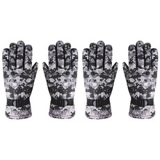 Wellpick 運動冬季滑雪板用手套 左右一組, 灰色, 2套