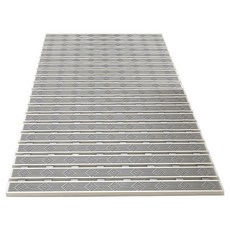 Gold Pang 易排水防滑安全浴室墊 69 x 40 cm, 1個, 灰色