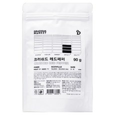 딜리셔스마켓 크러쉬드 레드 페퍼 더블랙 리필팩, 90g, 1개