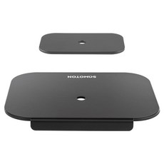 SaMOTON 薩摩頓 螢幕支架桌面保護墊片 MAO-11, 1個, 黑色