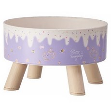 petco 培菓 寵物不鏽鋼高腳碗單碗 4號, 1個, 紫色