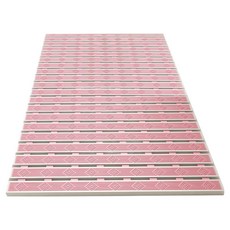 Gold Pang 排水防滑安全浴室墊 69 x 40 cm, 1個, 粉紅色