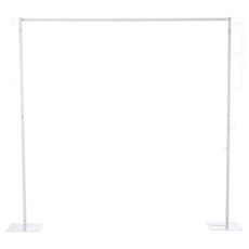 樂嫚妮 室內外碳鋼百變多用途折疊掛衣架, 白色