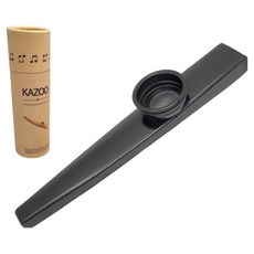 Presto 金屬卡祖笛 + 紙質收納盒套組, 1套, 單一商品, 黑色