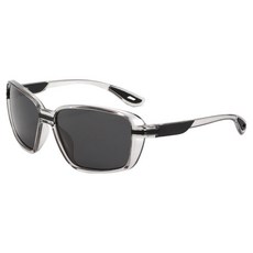 American Road 防眩光 戶外 野外 運動 太陽眼鏡 HR2472, 1個, 透明灰色