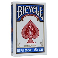 橋牌尺寸 適合手小者的魔術卡, 藍色, 1個