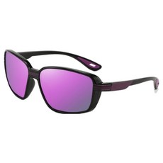 American Road 防眩光 戶外 野外 運動 太陽眼鏡 HR2472, 1個, 黑紫色