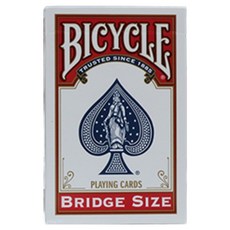 適合手小者的橋牌尺寸魔術撲克牌, 紅色, 1個