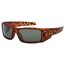 American Road 美式風格自行車運動太陽眼鏡 HR2473, 1個, 豹紋