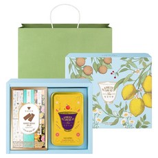 ILSANGDAWAN 葡萄柚紅茶 + 羊羹禮盒 + 提袋, 1套, 葡萄柚紅茶 6入 + 經典羊羹 3種 x 2入 + 提袋