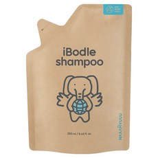 아이보들 유아 샴푸 리필, 250ml, 1개